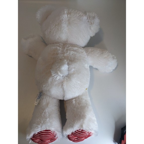Build A Bear Peace Bear 16" Retired W/Red White Blue Peace Sign Stuffed Animal - Picture 7 of 11
